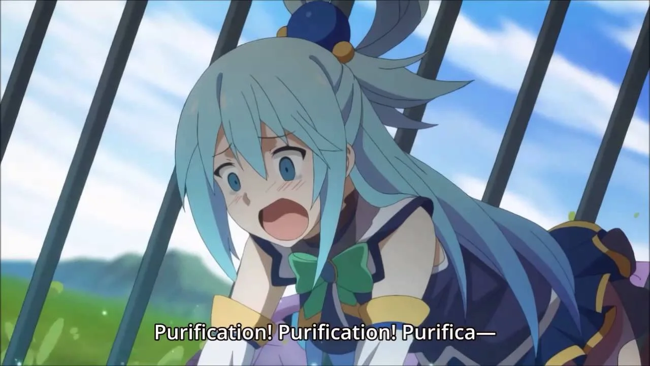 Konosuba Aqua - Purification!