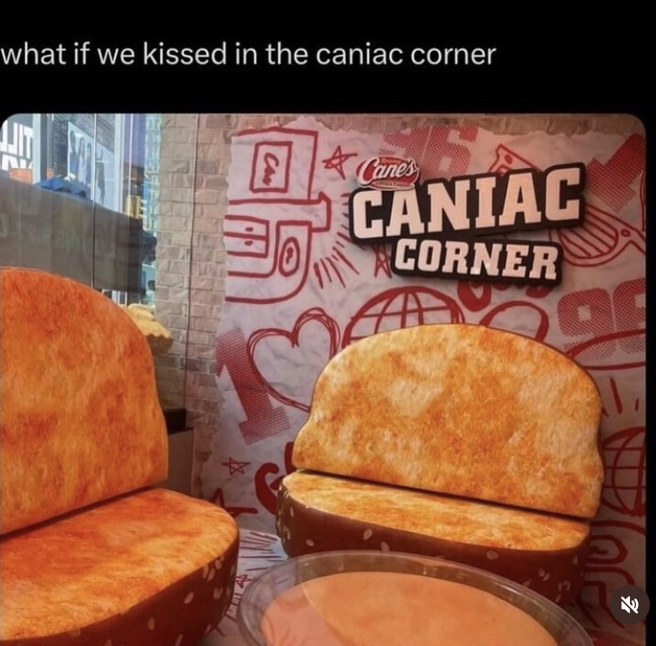 What if we kissed in the Caniac corner